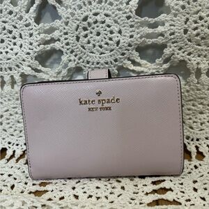 ♠️Kate Spade Blush Pink Bifold Wallet🪻